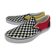 VANS チェックメンズシューズ（27.5）