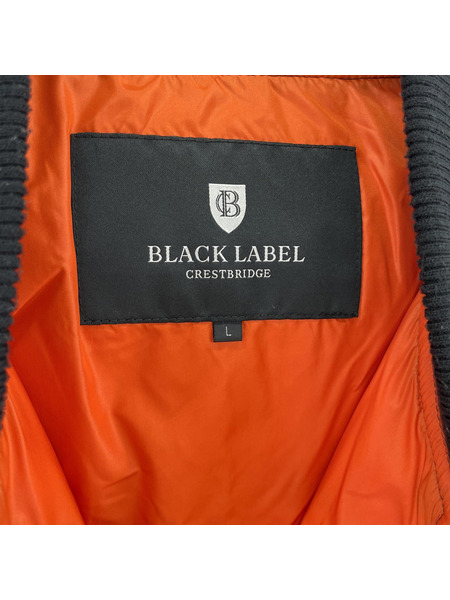 BLACK LABEL CRESTBRIDGE ダウンジャケット 黒