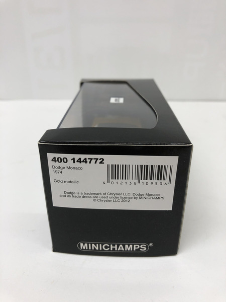 MINICHAMPS ダッジ モナコ ゴールド