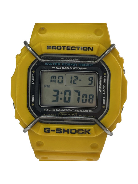 CASIO G-SHOCK DW-5600P デジタル腕時計 イエロー