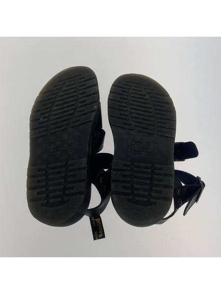 Dr.Martens/GRYPHON QUAD sandals/UK8/BLK