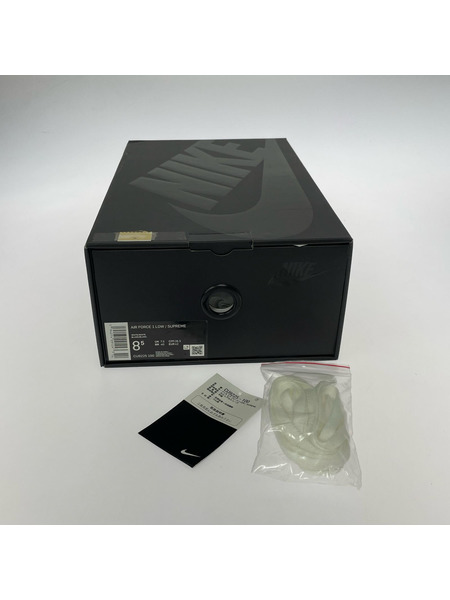 NIKE スニーカー Supreme AIR FORCE 1 LOW (26.5cm)