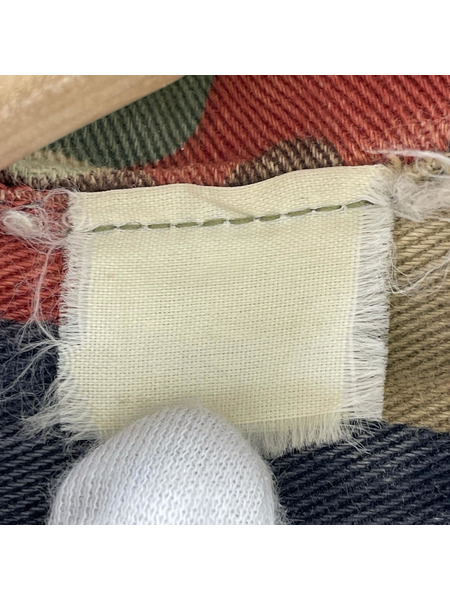 OLD・VINTAGE ミリタリージャケット 70s M70 スイス軍 アルペンカモ 迷彩 カーキ (56)