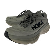 HOKA ONE ONE スニーカー BONDI 8 WIDE グレー 25.5cm