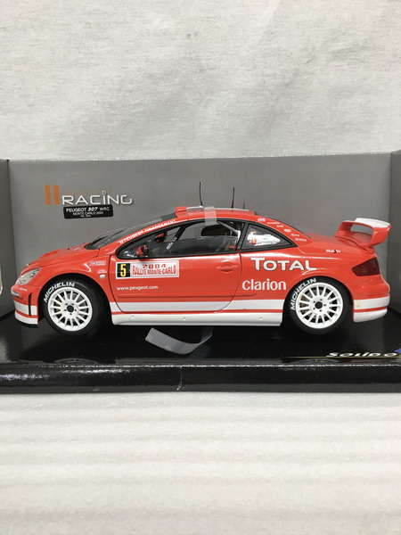 1/18SOLIDOS oiture Peugeot 307 WRC Rallye Monte Carlo 2004