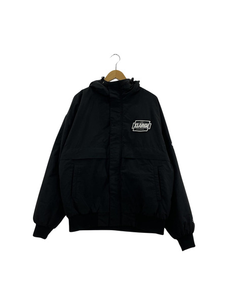 X-LARGE NYLON PUFFER JACKET (L) 101203021005 ブラック[値下]