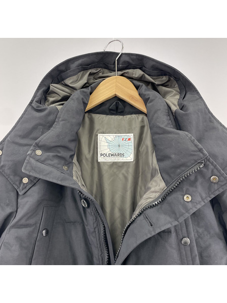 POLE WARDS マカルーキルティングロングコート XXL