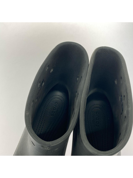 crocs ブーツ クラシックレインブーツ 黒（12）