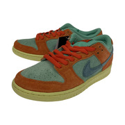 NIKE SB DUNK LOW PRO Orenge/Emerald Rise DV5429-800 27cm