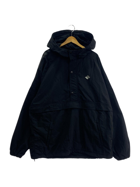 BUDSPOOL GAKKIN 麻家紋アノラックパーカー (XXXL) ブラック 舐達麻[値下]