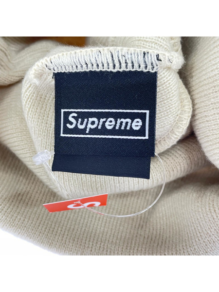 Supreme×NEW ERA Script Beanie ベージュ