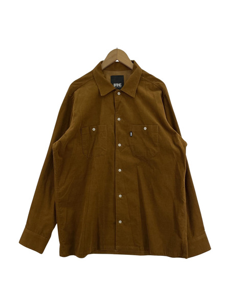 FTC CORDUROY WORK SHIRT（XL） 茶[値下]