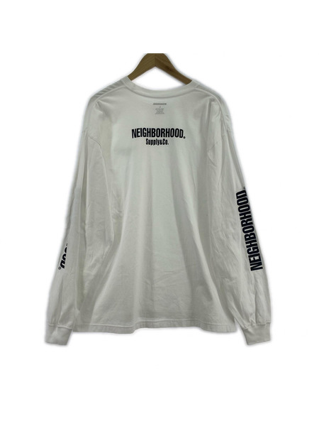 NEIGHBORHOOD Supply&Co. L/S Tee 白 (L)[値下]