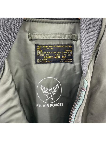 フライトジャケット CAMCO MA-1 フライトジャケット L