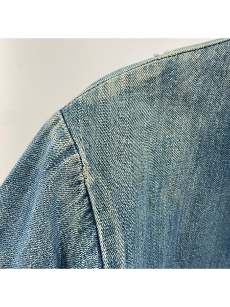 OLD・VINTAGE デニムジャケット 60s頃 VINTAGE ブランケット デニムカバーオール