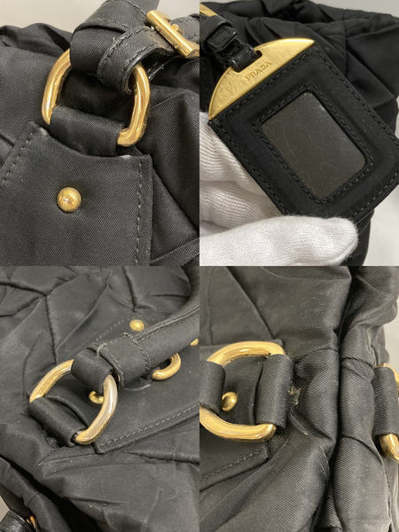 PRADA キルティング ナイロン2WAYバッグ