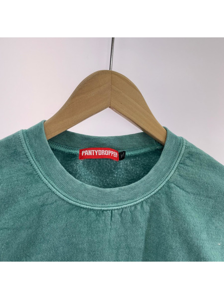 スウェット・トレーナー pantydropper pantylandプリント スウェット 緑 XL