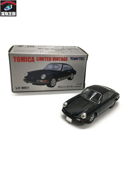 TLV  ポルシェ 911S　ブラック 1968年式　  1/64