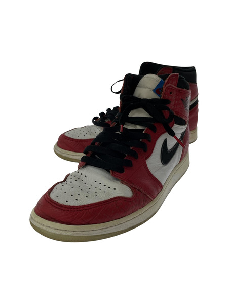 NIKE AIR JORDAN 1 RETRO HI OG SPIDER MAN 28.0cm[値下]