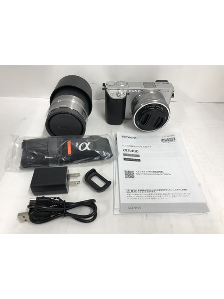 SONY α6400 ILCE-6400Y ダブルズームレンズキット