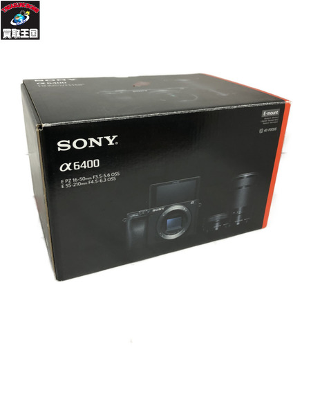 SONY α6400 ILCE-6400Y ダブルズームレンズキット