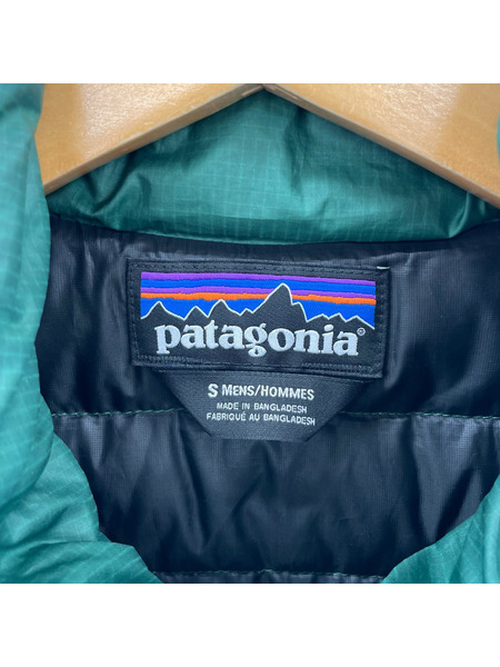 patagonia ダウンセーター 84674FA14 緑 (S)[値下]