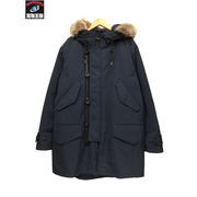 COACH　メンズラグ衣料 ダウンジャケット ネイビー Ｌ F33815