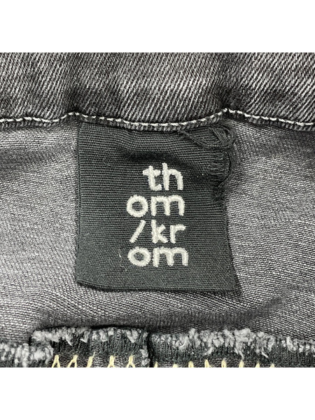 thom/krom　パンツ　黒
