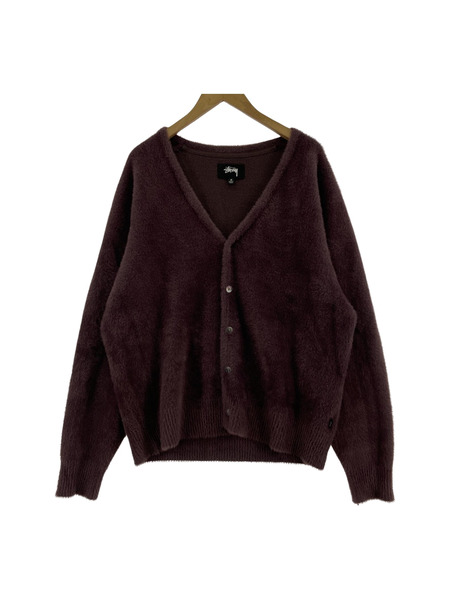 STUSSY　shaggy cardigan (M)