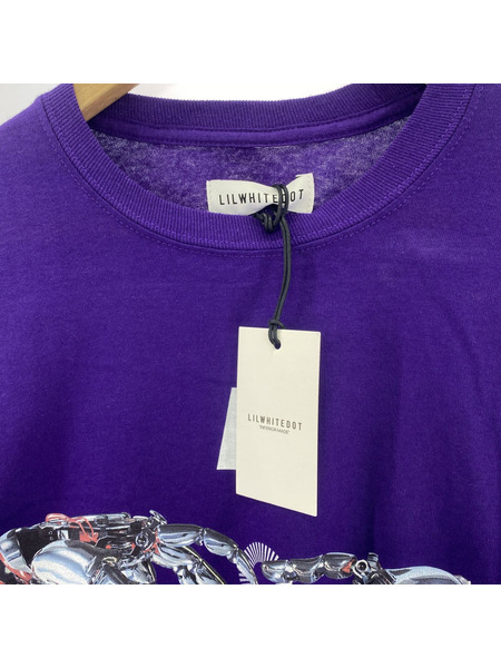 長袖Tシャツ・カットソー LILWHITEDOT (M)[値下]