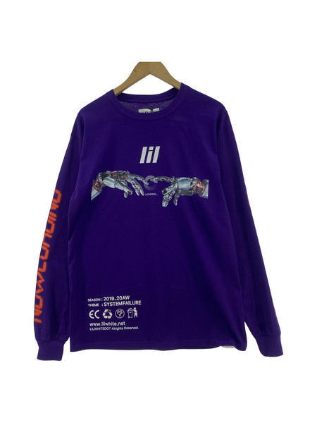 長袖Tシャツ・カットソー LILWHITEDOT (M)[値下]