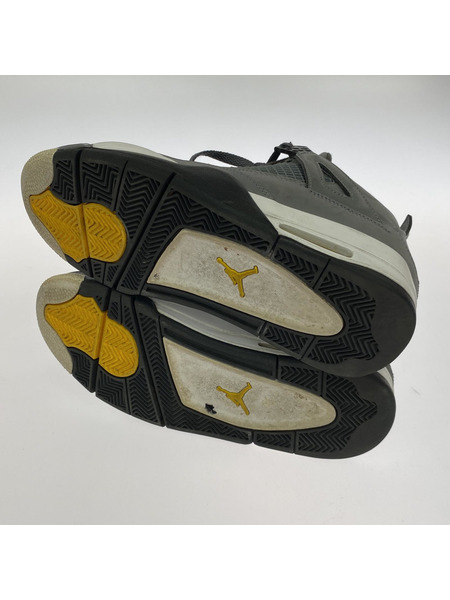 NIKE スニーカー AIR JORDAN 4 RETRO COOL GREY 27cm[値下]