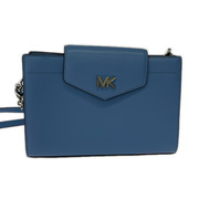 MICHAEL KORS ショルダーバッグ レザー ブルー