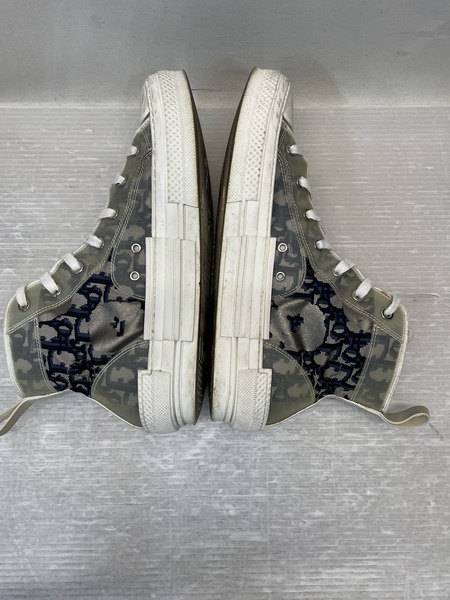 DIOR  B23 リーグ ハイトップスニーカー 41 ホワイト
