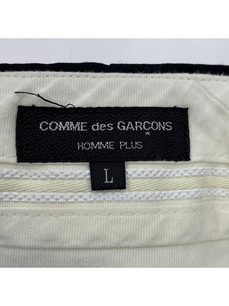 COMME des GARCONS パンツ 23SS 2タックウールパンツ ブラック PZ-P003