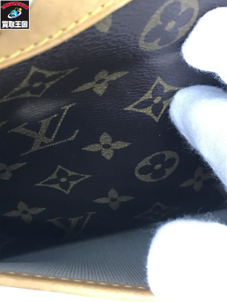 LV ハンドバッグ トゥルーヴィル モノグラム 茶