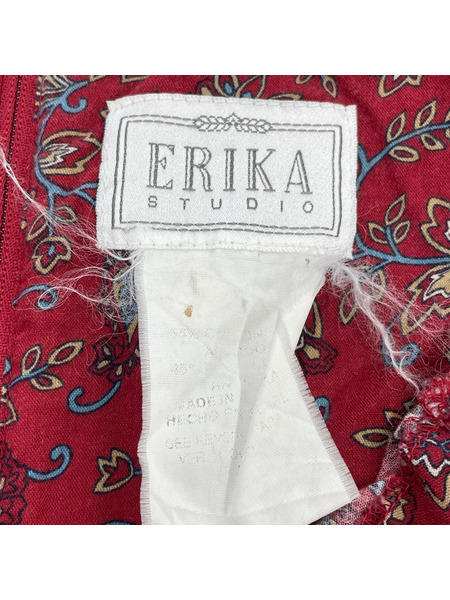 半袖ワンピース ERIKA ペイズリーワンピース
