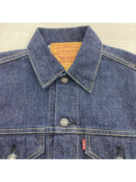 Levi's デニムジャケット 90s 71557-02 3rd BIGE デニムジャケット 日本製 38