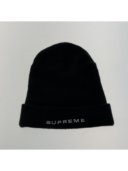 Supreme×NIKE Snakeskin Beanie 黒