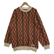 WACKOMARIA 24SS STRIPED JACQUARD KNIT SWEATER TYPE-1 L