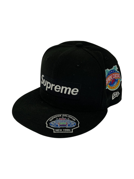 Supreme×NEWERA BOX LOGO キャップ 黒