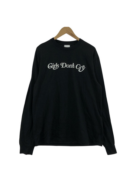 Girl's Don't Cry×Needles L/Sカットソー/BLK/M