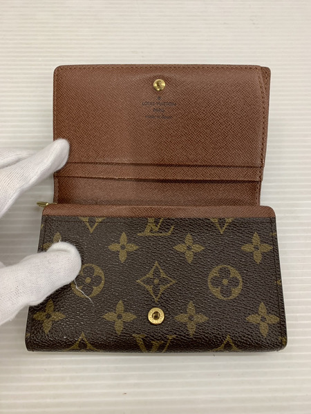 LV モノグラム ポルトフォイユ トレゾール M61736