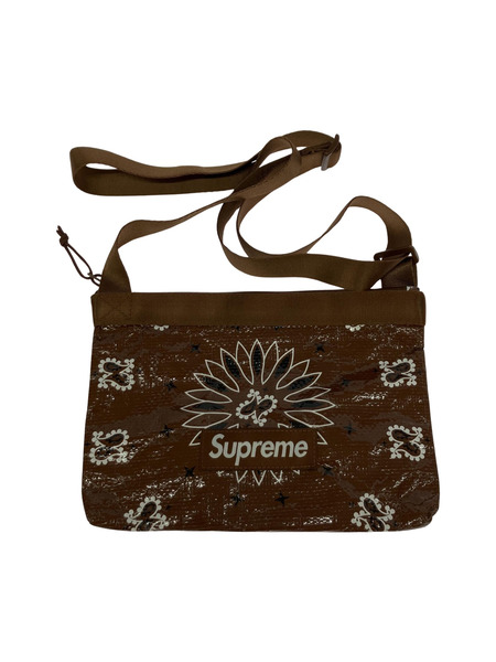 Supreme 21SS Bandana Tarp Side Bag