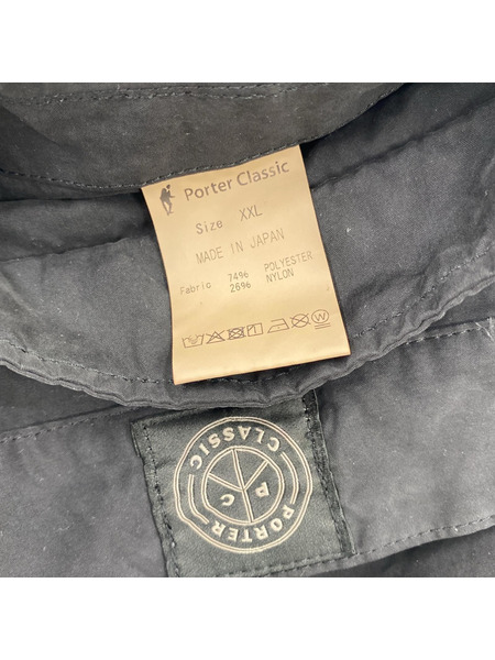 Porter Classic ポリナイロン タックショーツ XXL ブラック