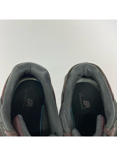 NEW BALANCE スニーカー U9060BCG (28cm) グレー×ブラウン