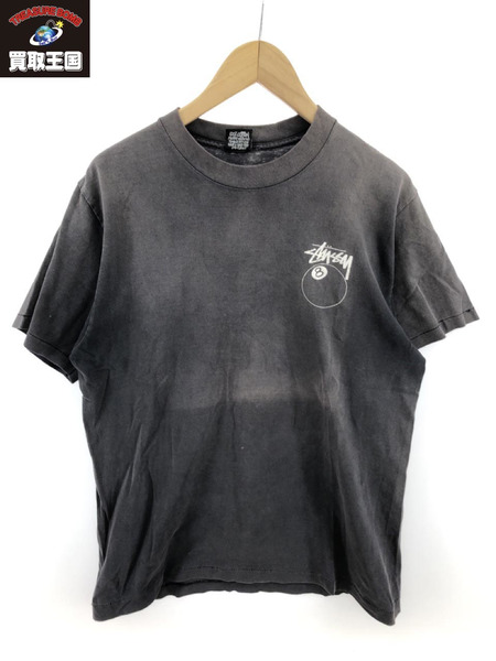 STUSSY 80s 黒タグ 8ボール Tシャツ 黒 L｜商品番号：2100198939125