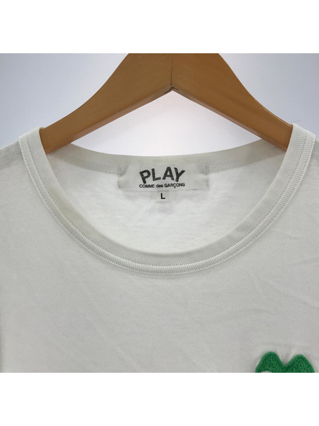 PLAY COMME des GARCONS 半袖Tシャツ・カットソー Basic Tシャツ WHT L