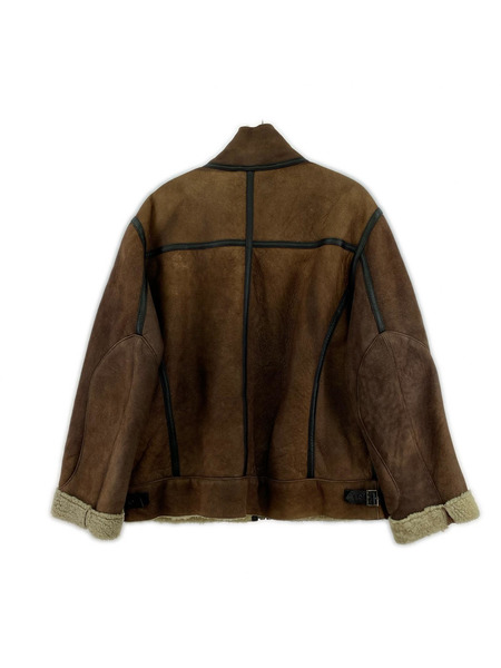 レザージャケット WIND ARMOR ムートンジャケット BWN 3L