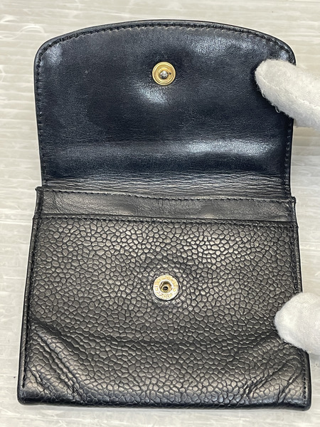 CHANEL キャビアスキン コインケース 黒[値下]